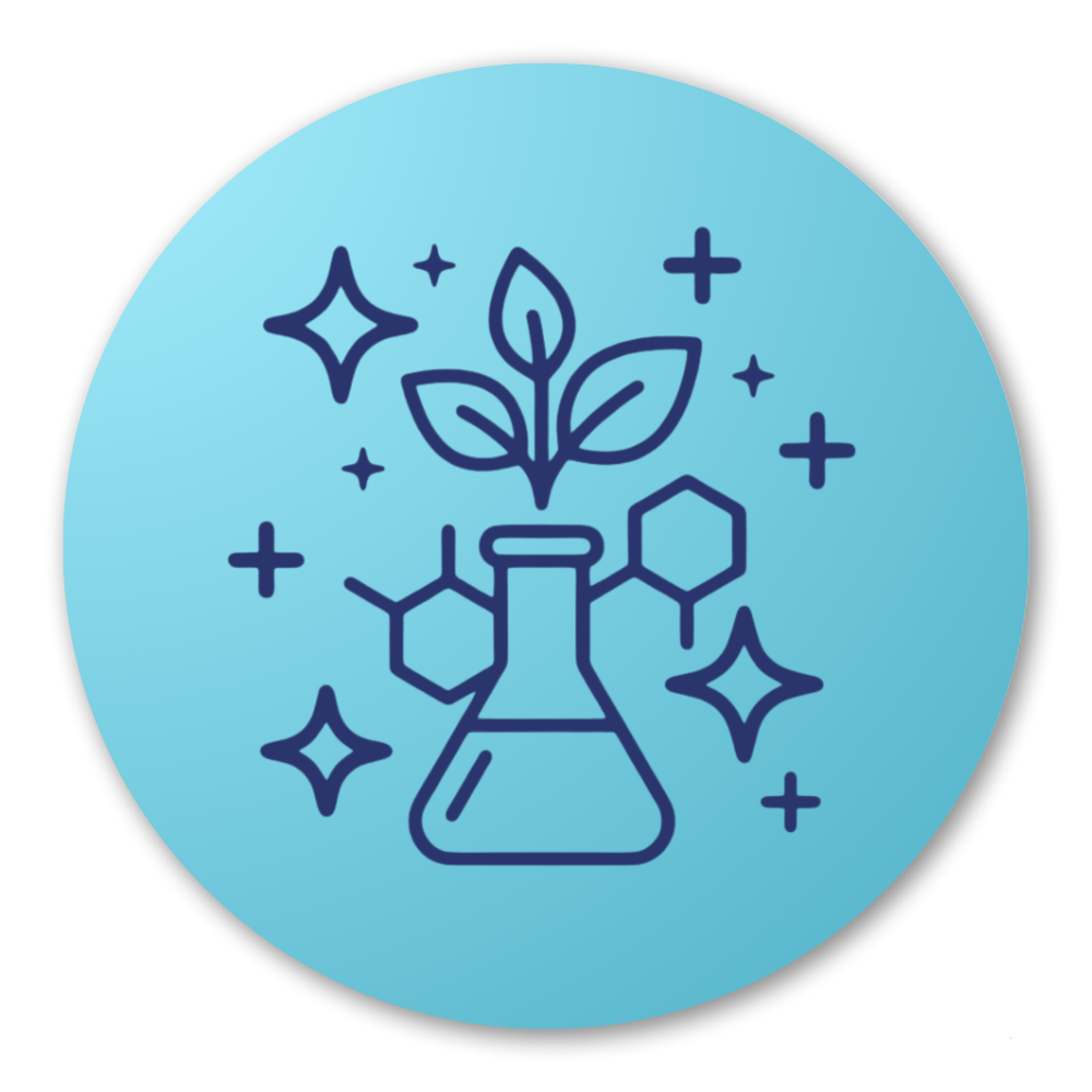 Clean label formula highlighting non GMO and allergen free characteristics of the Immuneti supplement representing quality and ingredient transparency