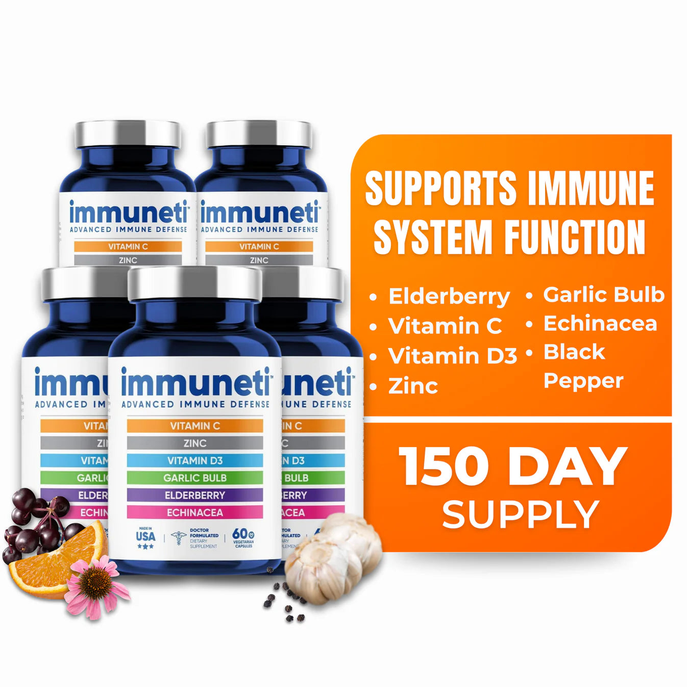 Immuneti Nutrition 6-in-1 Advanced Immune Support