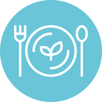 Vegetarian friendly supplement icon for Immuneti immune defense